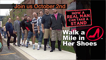 YWCA Walk-A-Mile In Her Shoes Spots